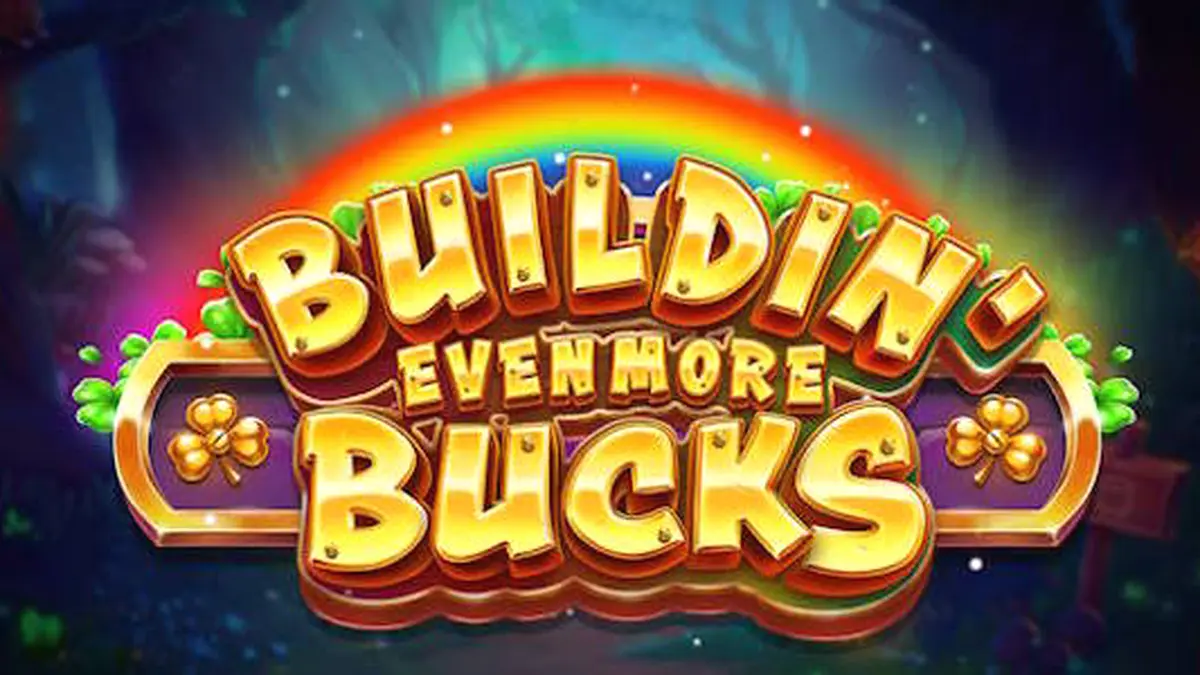 Tampilan visual karakter Lenny dan krunya dalam permainan slot Buildin Even More Bucks