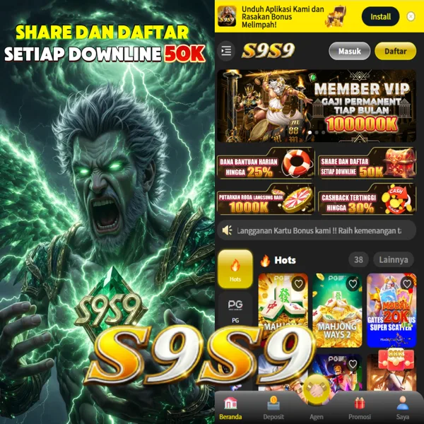 S9S9 Login Resmi APK 2026